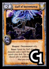 Staff of Necromancy - Foil